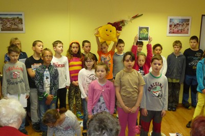 Velikonoční vystoupení žáčků