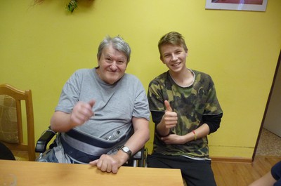 Člověče, nezlob se - s žáky 9. třídy ze ZŠ Ivana Olbrachta