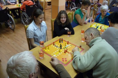 Člověče, nezlob se - s žáky 9. třídy ze ZŠ Ivana Olbrachta
