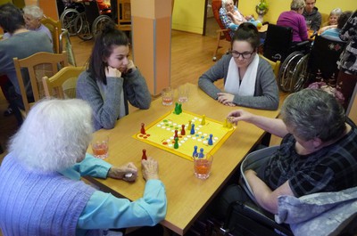 Člověče, nezlob se - s žáky 9. třídy ze ZŠ Ivana Olbrachta