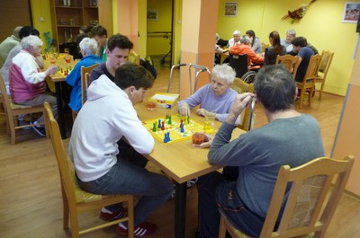 Člověče, nezlob se - s žáky 9. třídy ze ZŠ Ivana Olbrachta