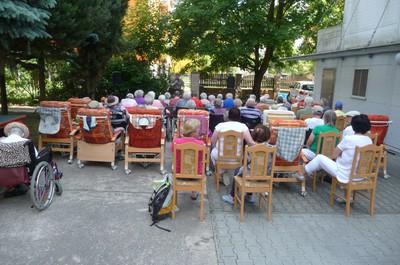 Hudební vystoupení pana Radka Konaře