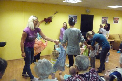 Úterní vystoupení maminek s dětmi