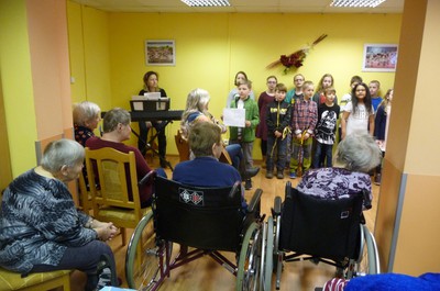 Velikonoční vystoupení žáků ze ZŠ Dr. Fr. L. Riegra