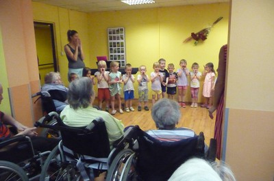 Vystoupení dětí z MŠ Treperka