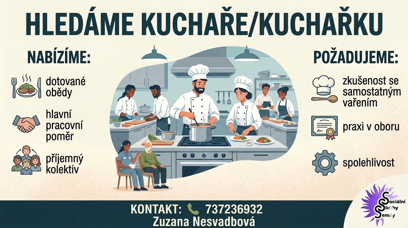 Inzerát - Kuchař / kuchařka